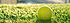Искусственный газон с теннисным мячом